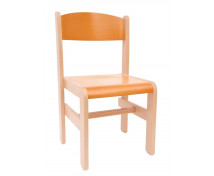 Faszék Extra - ülésmagasság 31 cm - narancssárga