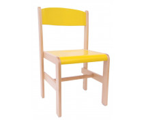 Faszék Extra - ülésmagasság 38 cm - sárga