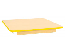 Asztallap, Juhar - négyzet - sárga