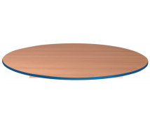 Asztallap, Bükk - kör 125 - kék