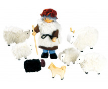 Pásztor bárányokkal