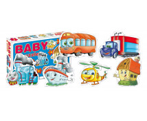 Baby puzzle - közlekedési ezsközök