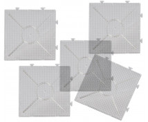 Alátétek - 10 darab - nagy négyzetek