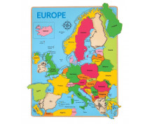 Beillesztő puzzle - Európa térképe