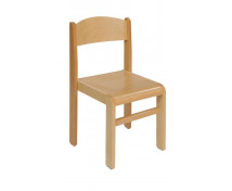Bükkfa szék - ülésmagasság 26 cm - natúr