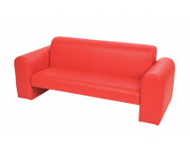 “Exclusive“ hármas kanapé piros